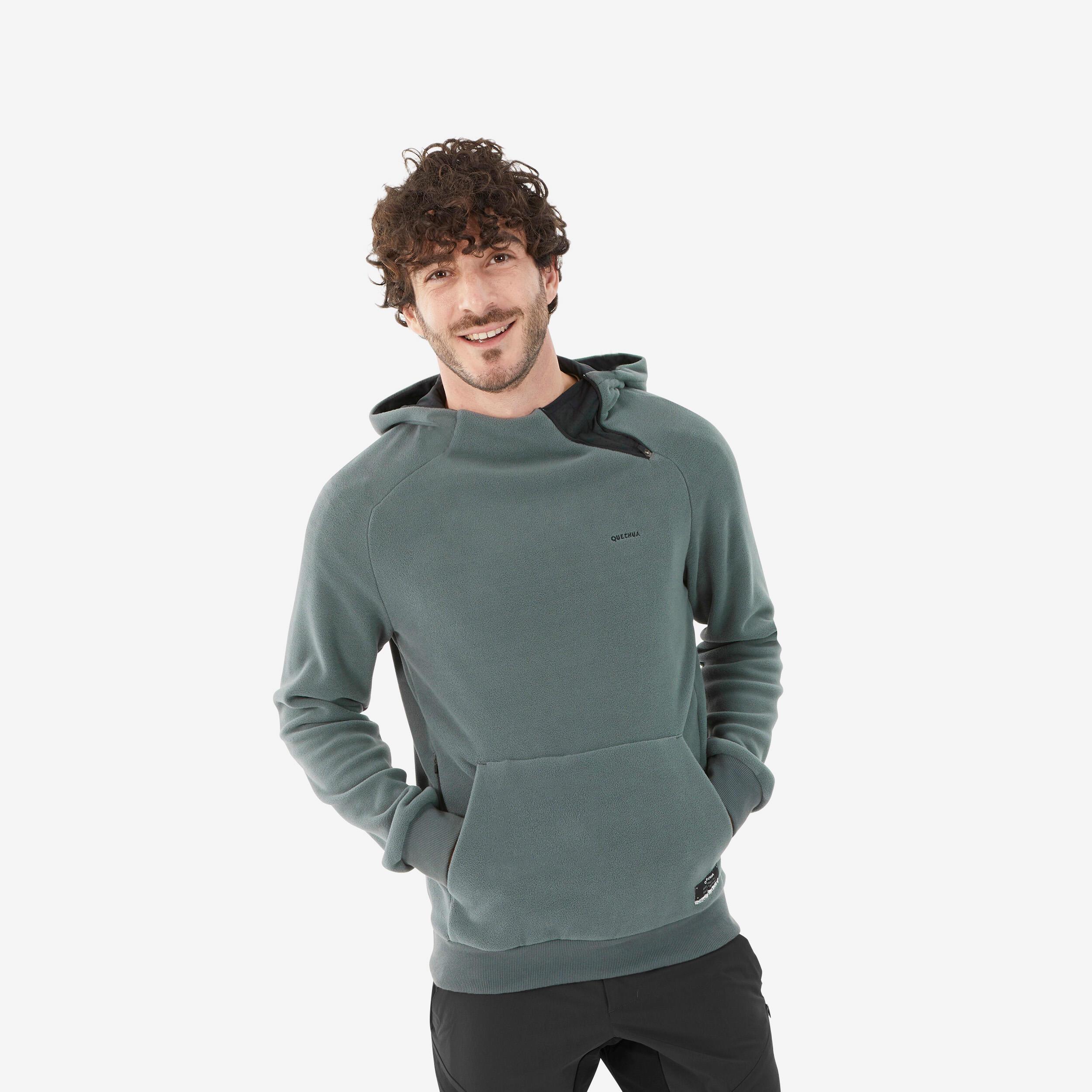 QUECHUA  Sweat Polaire de randonnée - MH100 Hoodie 