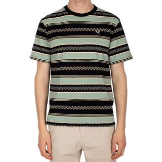 iriedaily Ziggyzack Gestreiftes Kurzarm T-Shirt  