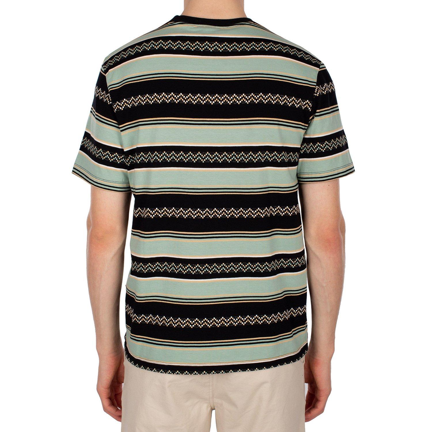 iriedaily Ziggyzack Gestreiftes Kurzarm T-Shirt  