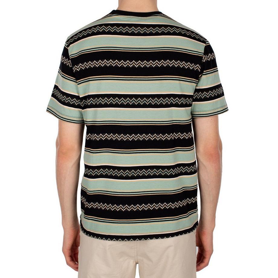 iriedaily Ziggyzack T-Shirt Rayé Manches Courtes  