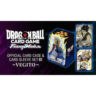 Bandai  Fusion World Offical Card Case and Sleeves Set 02 - Vegito  - Dragonball Super Card Game 