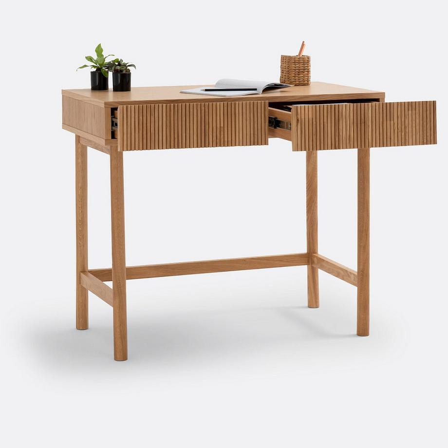 La Redoute Intérieurs Schreibtisch mit 2 Schubladen  