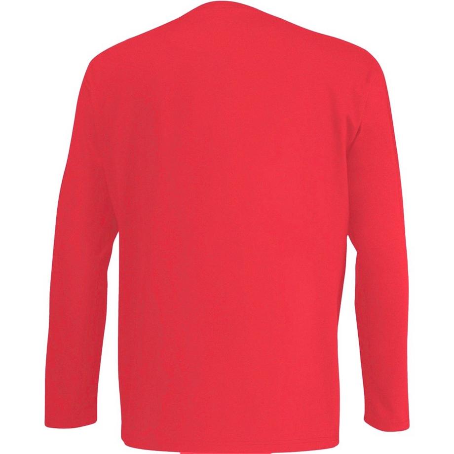 Fruit of the Loom Langarm Rundhals T-Shirt  