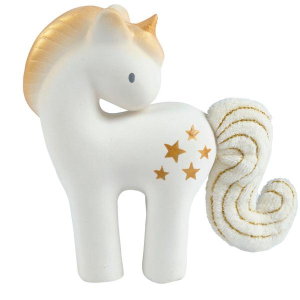 Image of Fairytales Einhorn leuchtender Stern (13cm) Weiss
