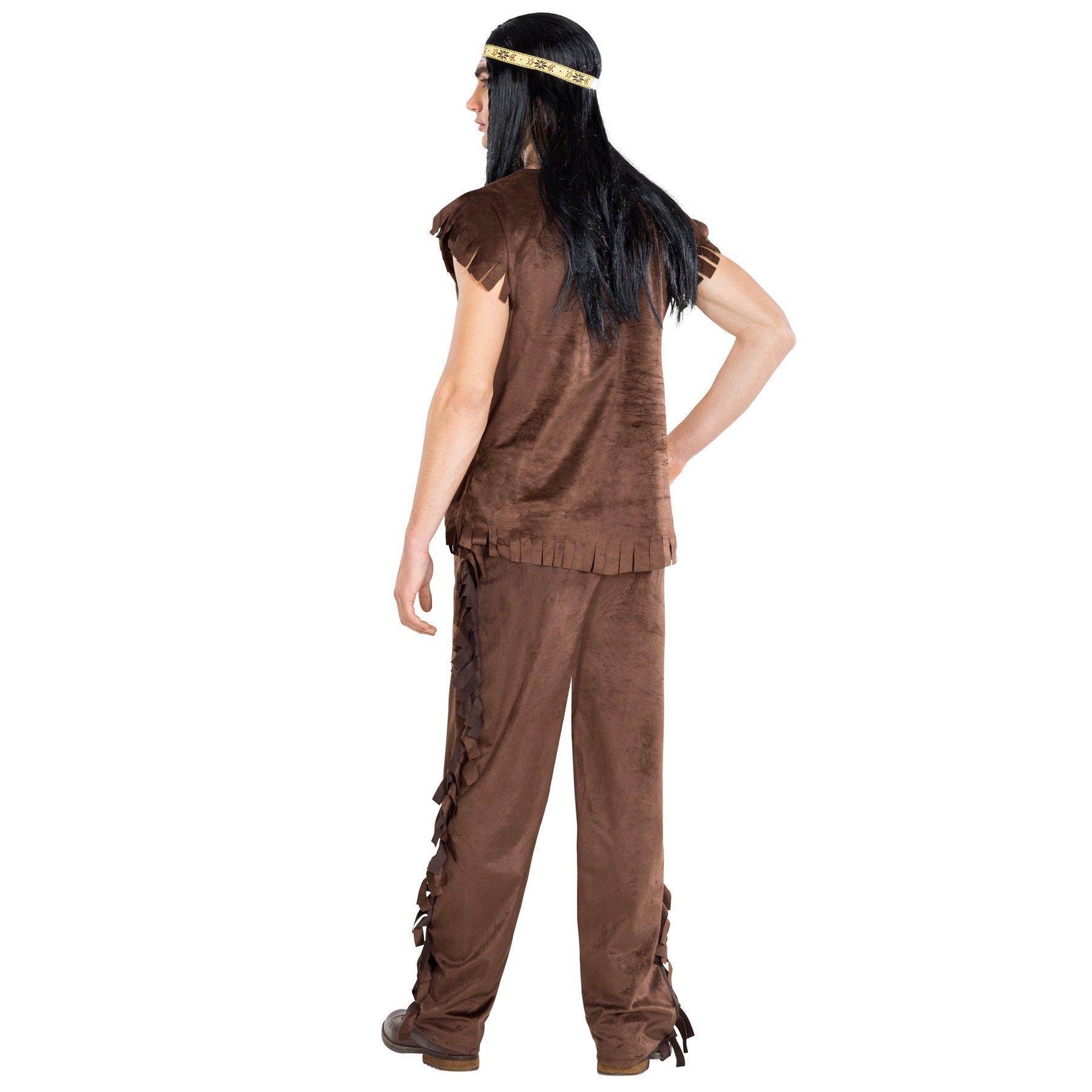 Tectake  Costume pour homme indien Cherokee 