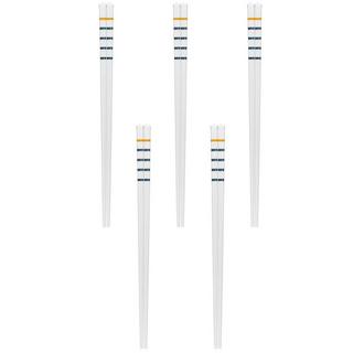 Northio Bacchette di porcellana - design lussuoso - 5 paia  