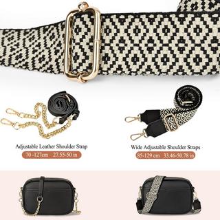 Only-bags.store Kleine Umhängetasche mit 2 abnehmbaren Riemen  