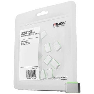 LINDY  LINDY 40438 Blocco porta USB-C® 10 pz. 