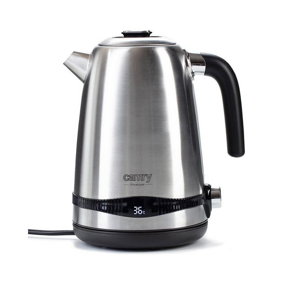 Camry Wasserkocher 1.7L mit LCD-Display & Temperaturkontrolle  