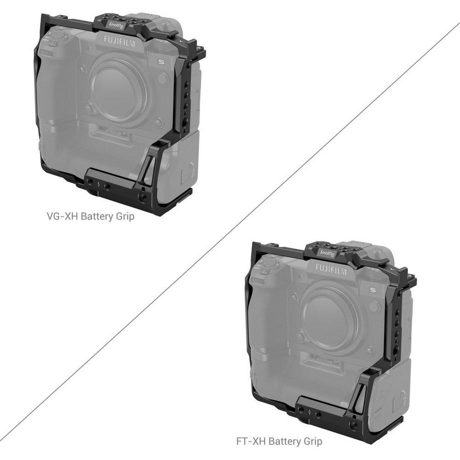 Smallrig  Cage pour Fujifilm X-H2S avec grip batterie 