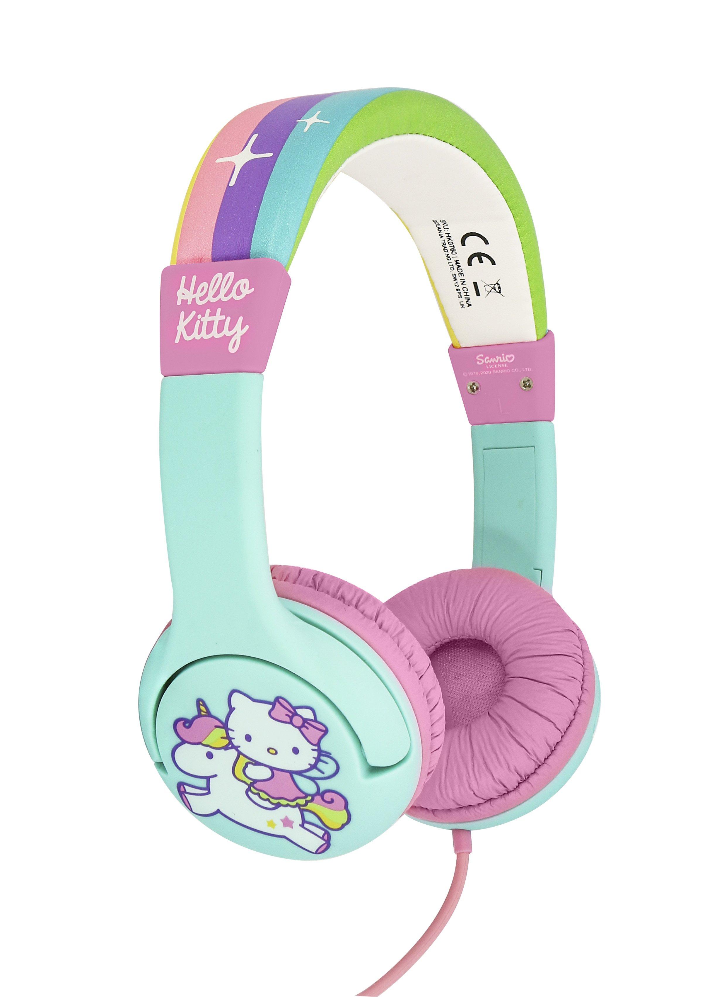 OTL  OTL Technologies Hello Kitty HK0760 écouteur/casque Écouteurs Avec fil Arceau Musique Multicolore 