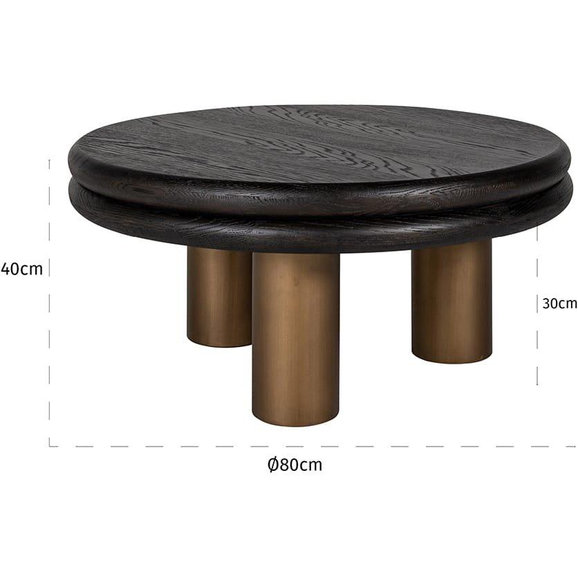 mutoni Table basse Macaron  