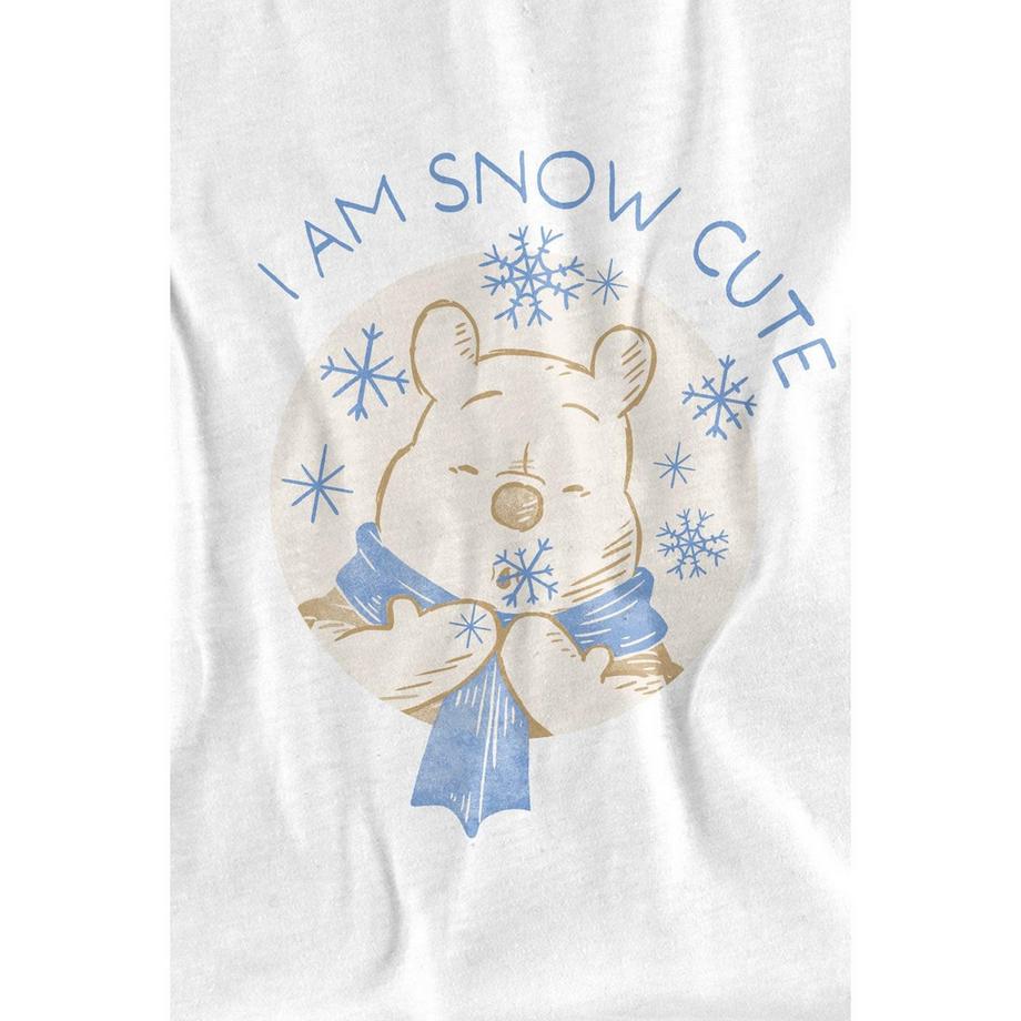 Winnie the Pooh  Tshirt AM SNOW CUTE Enfant 
