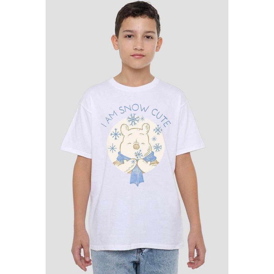 Winnie the Pooh  Tshirt AM SNOW CUTE Enfant 