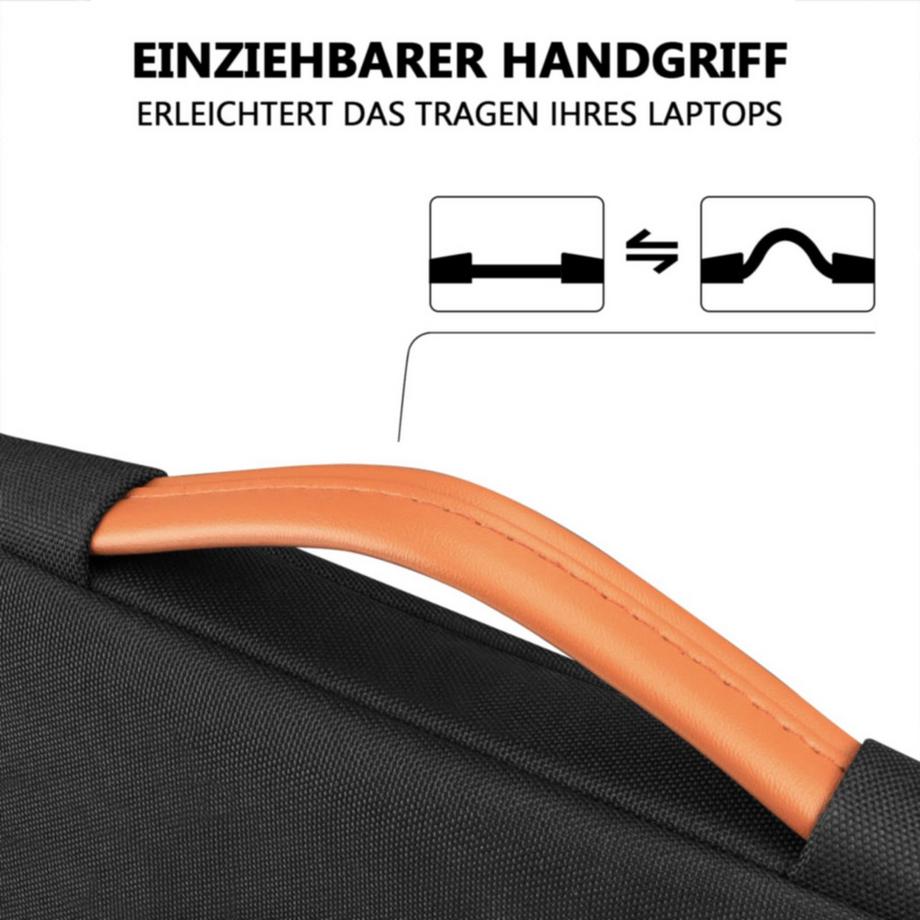 Only-bags.store Laptop Hülle für Lenovo Thinkpad Ideapad HP Acer Dell Notebook Chromebook MacBook Air M2 2023  