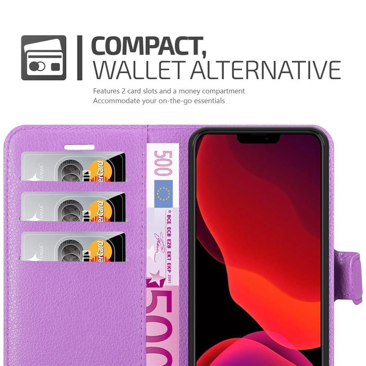 Cadorabo  Housse compatible avec Apple iPhone 12 / 12 PRO - Coque de protection avec fermeture magnétique, fonction de support et compartiment pour carte 