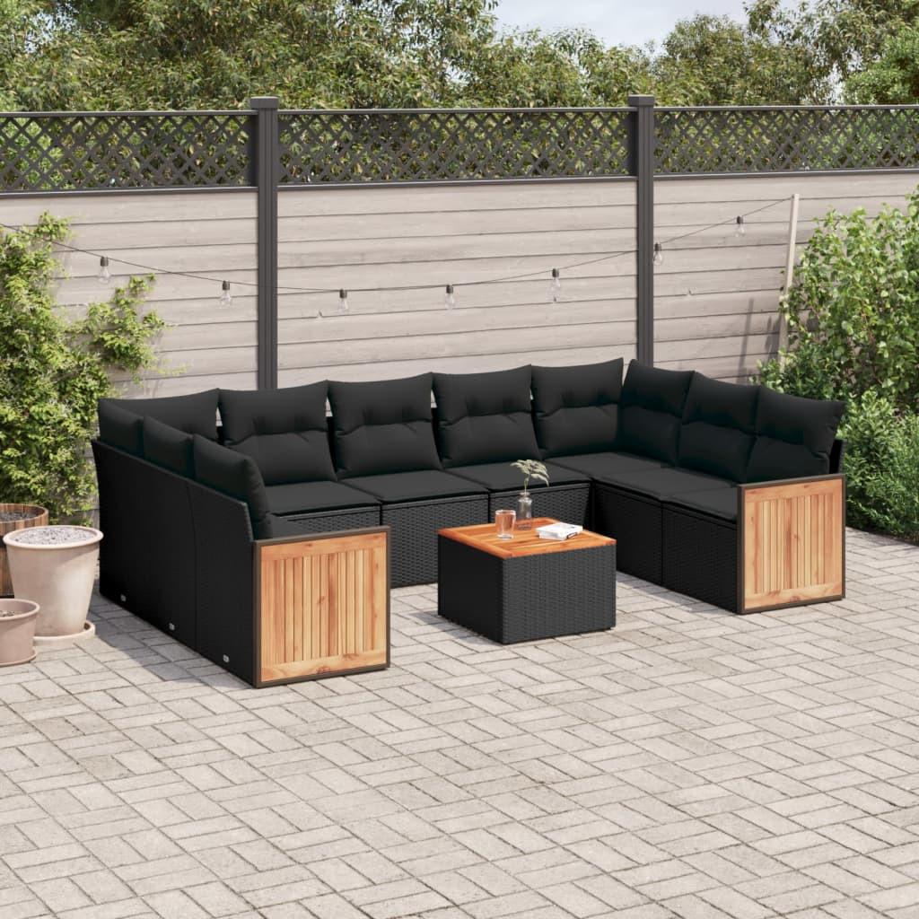 VidaXL Garten sofagarnitur poly-rattan  