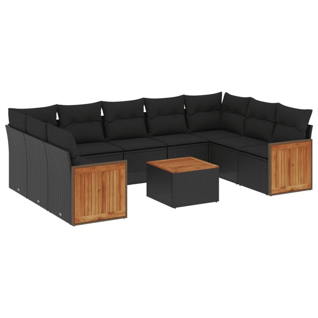 VidaXL Garten sofagarnitur poly-rattan  