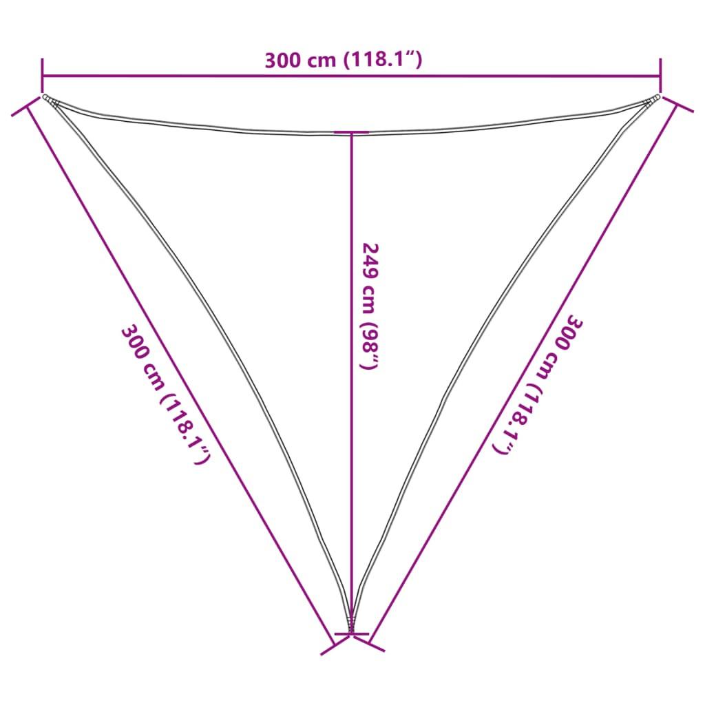 VidaXL vela parasole  