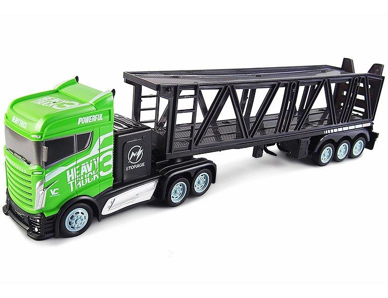Image of 1:16 Autotransporter 2WD/grau Grün