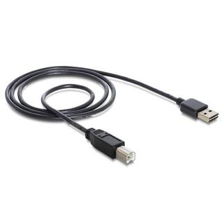 DeLock  3m USB 2.0 A - B m/m cavo USB USB A USB B Nero 