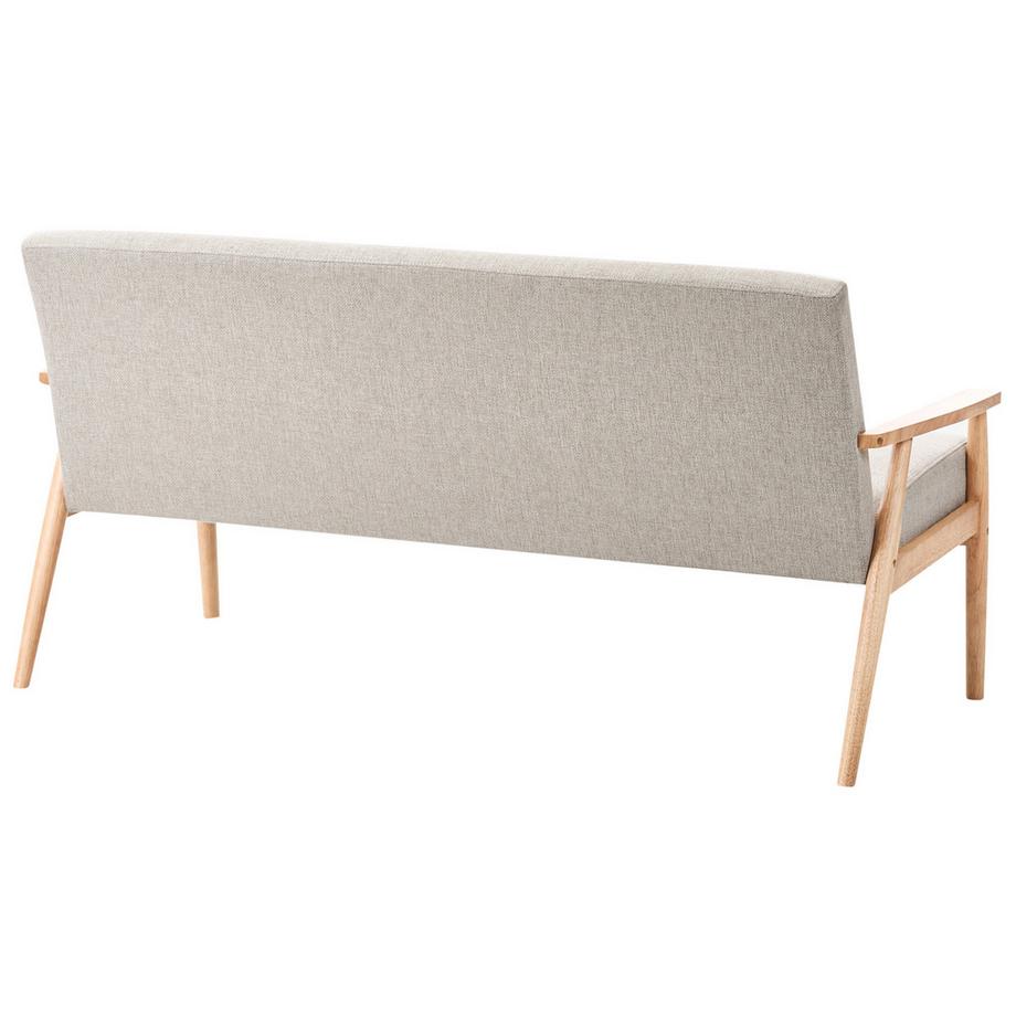 Beliani 3 Sitzer Sofa aus Stoff  ESRUM  