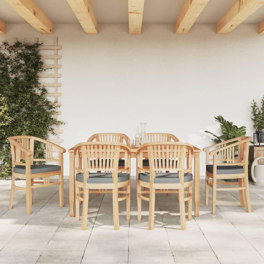 VidaXL set da pranzo da giardino Legno  