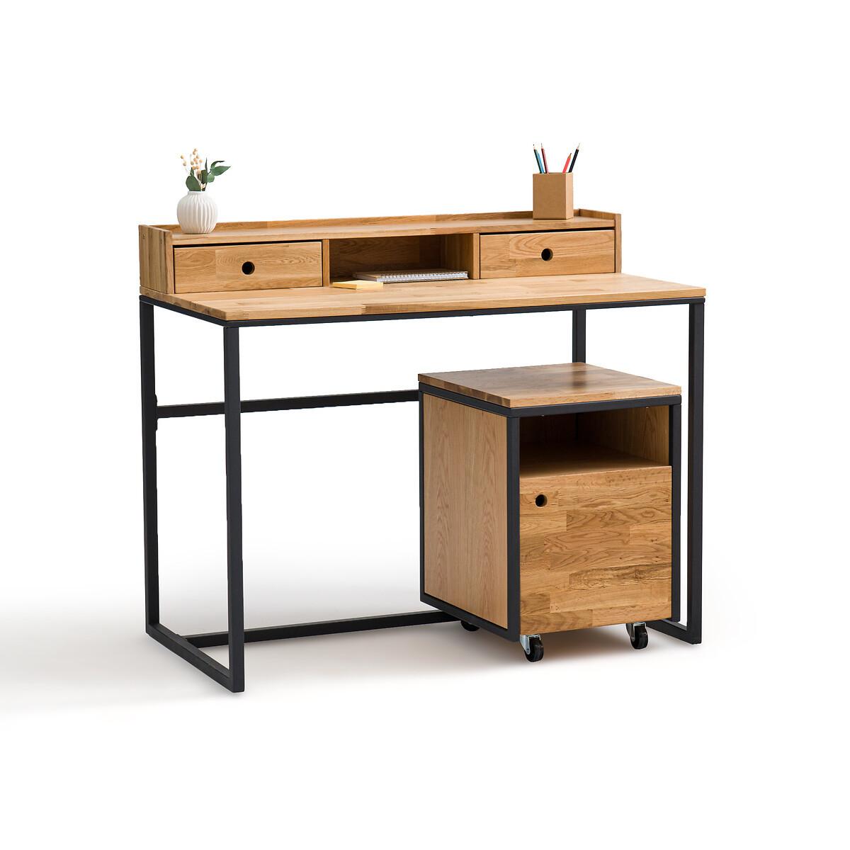 La Redoute Intérieurs Schreibtisch aus Eiche und Furnier  