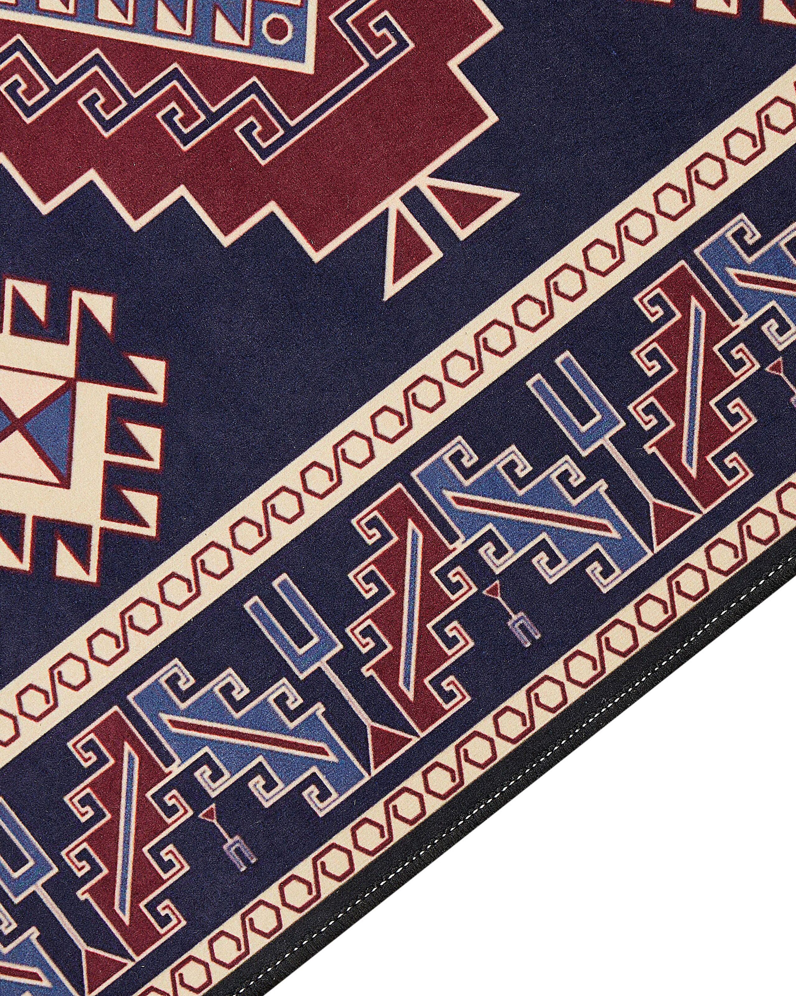 Beliani Tapis en Polyester Traditionnel KANGAL  