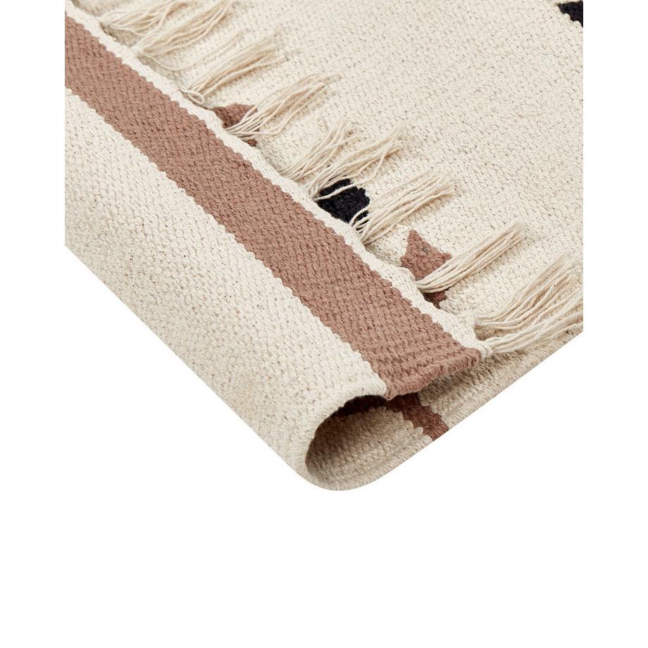 Beliani Teppich aus Baumwolle Boho NIAVAN  