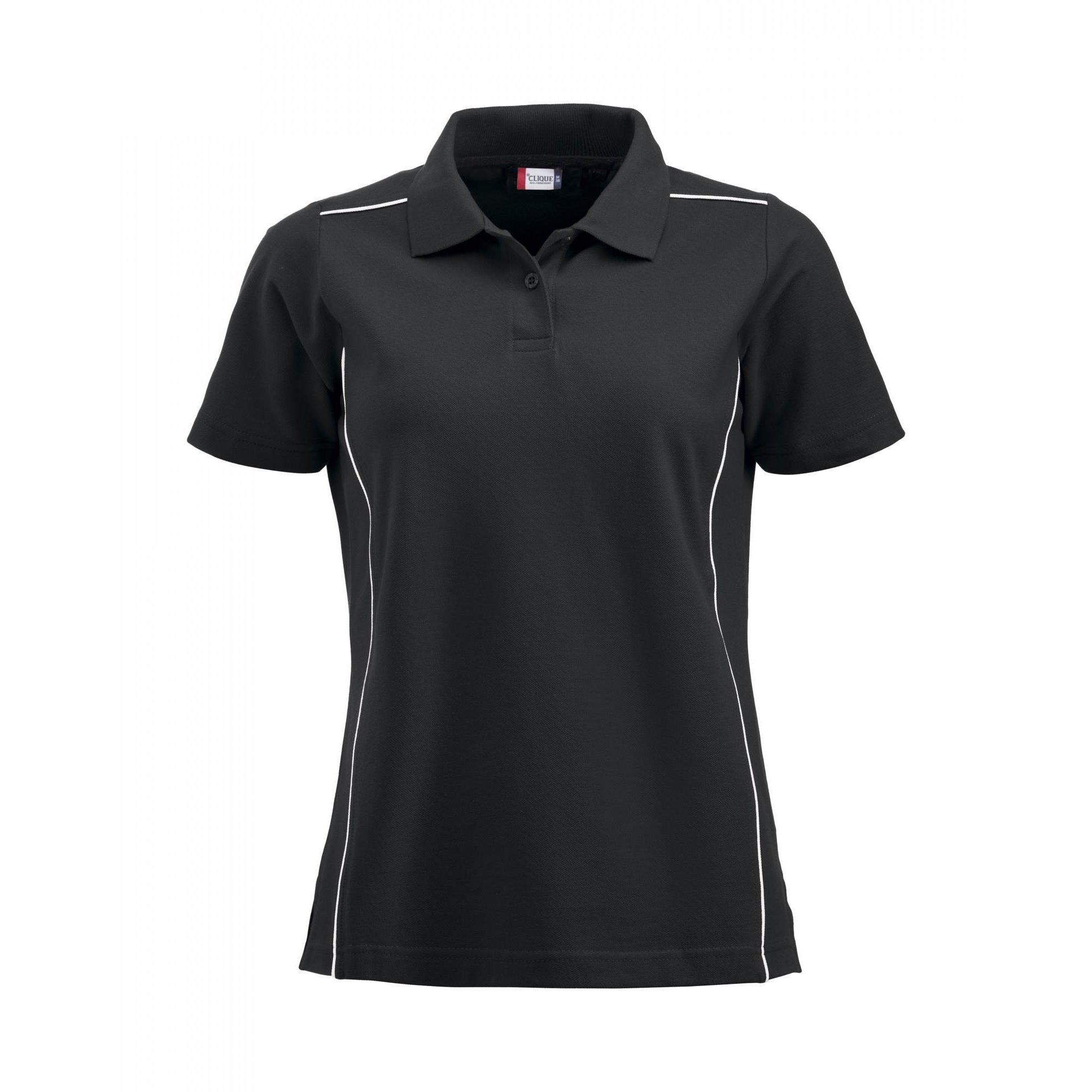 Image of New Alpena Poloshirt Damen Schwarz XL