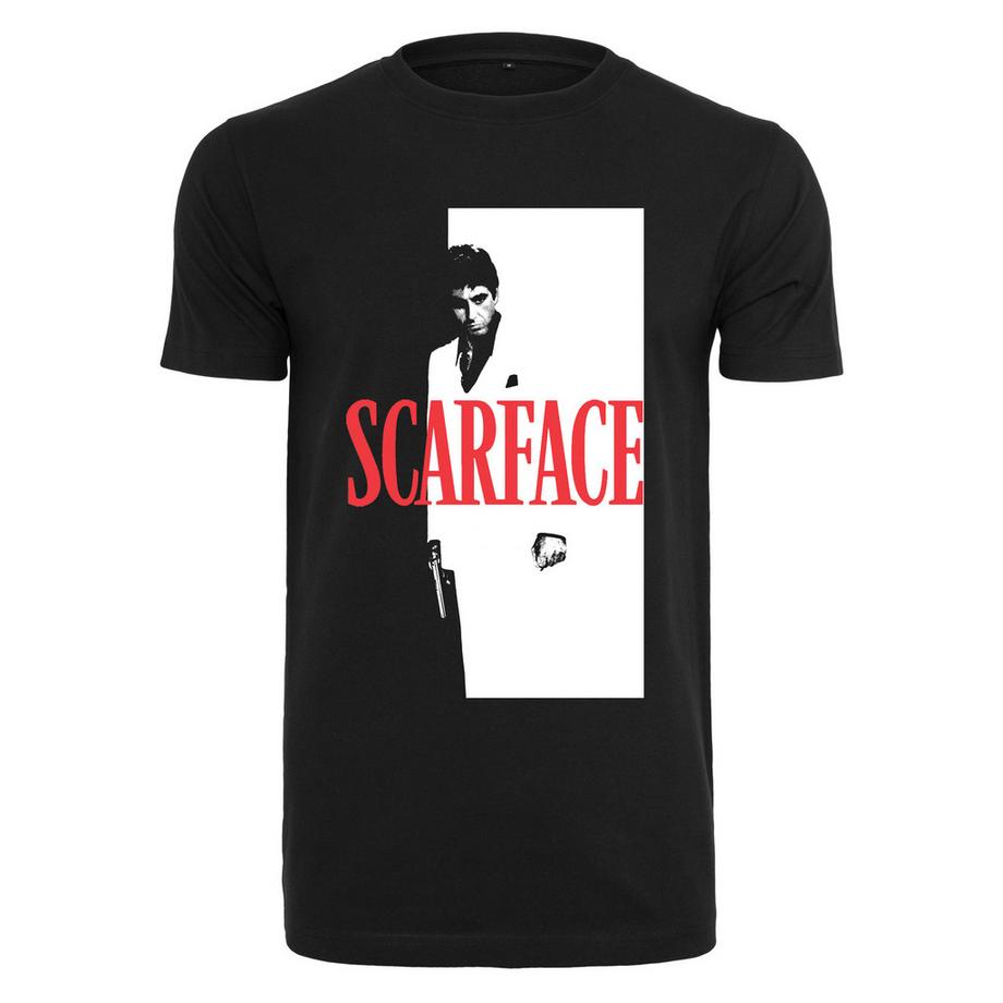 t-shirt à ogo urban cassics scarface