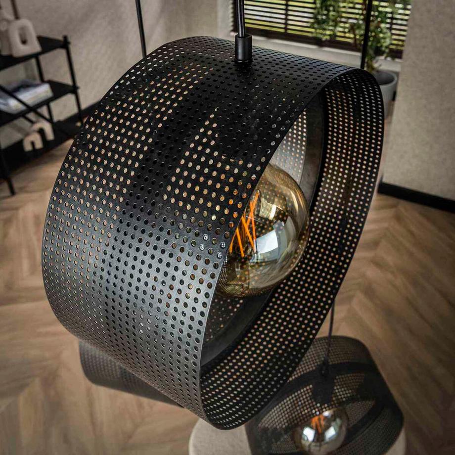 mutoni industrial Hängelampe Ring perforiert 3L  