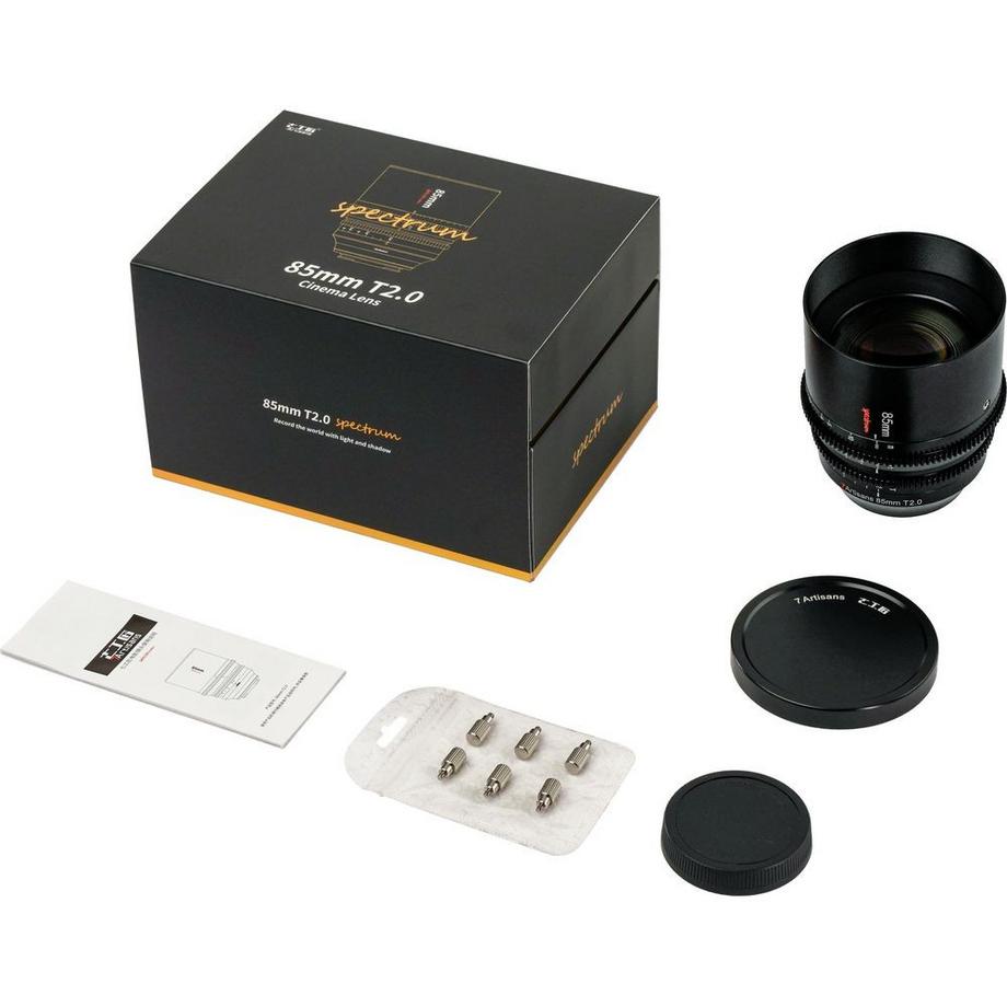 7ARTISANS  Objectif fixe – Monture Sony E 