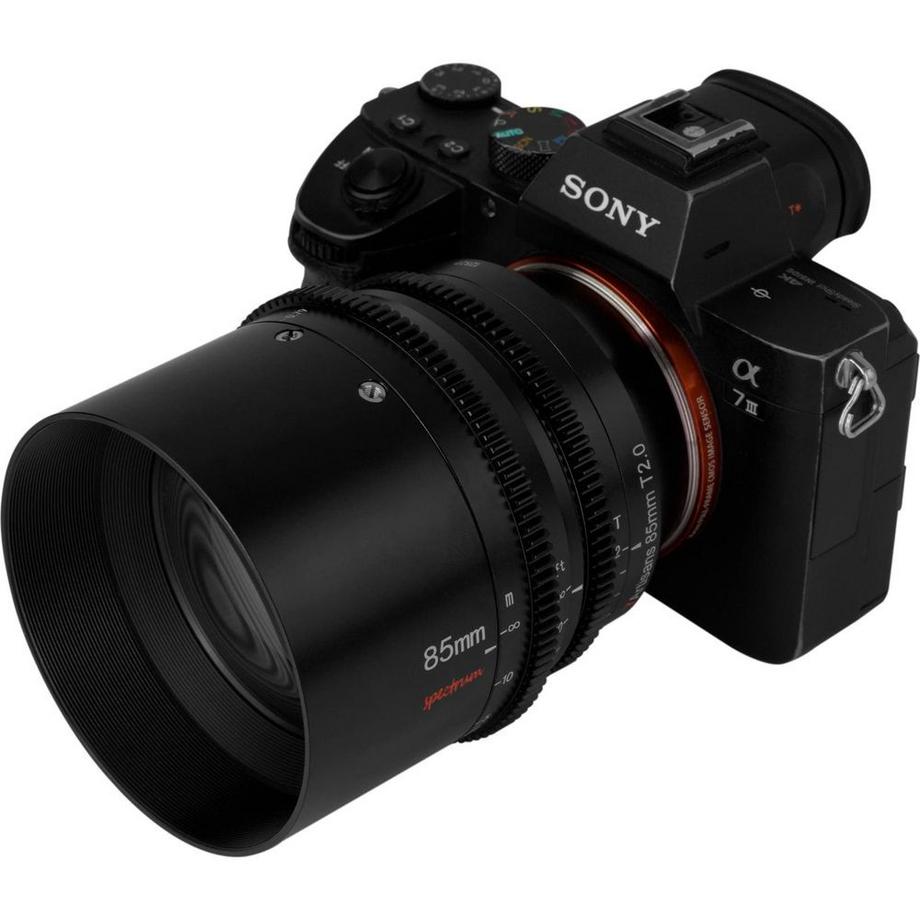 7ARTISANS  Objectif fixe – Monture Sony E 