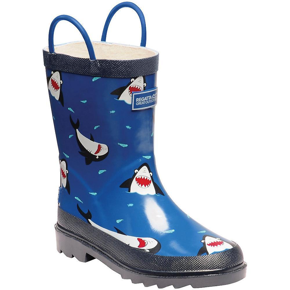 Image of Great Outdoors Gummistiefel Minnow Mit Muster Unisex Blau Bedruckt 30