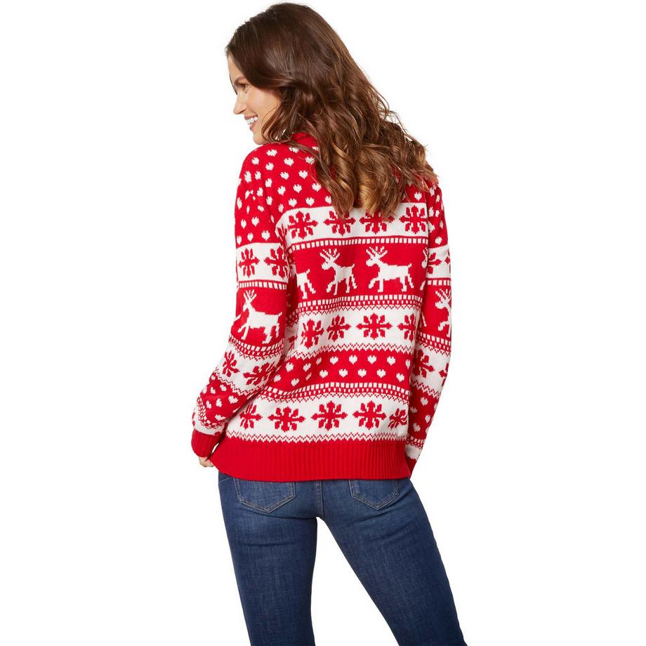 Tectake Weihnachtspullover Winterzauber  