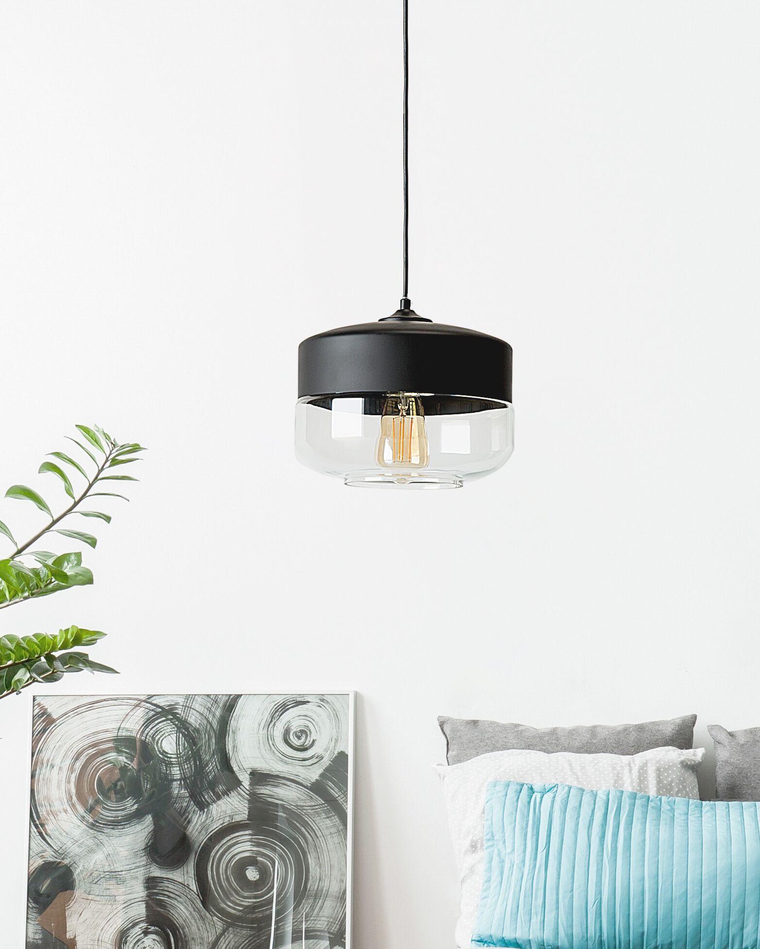 Beliani Lampe suspension en Verre Moderne MURRAY  