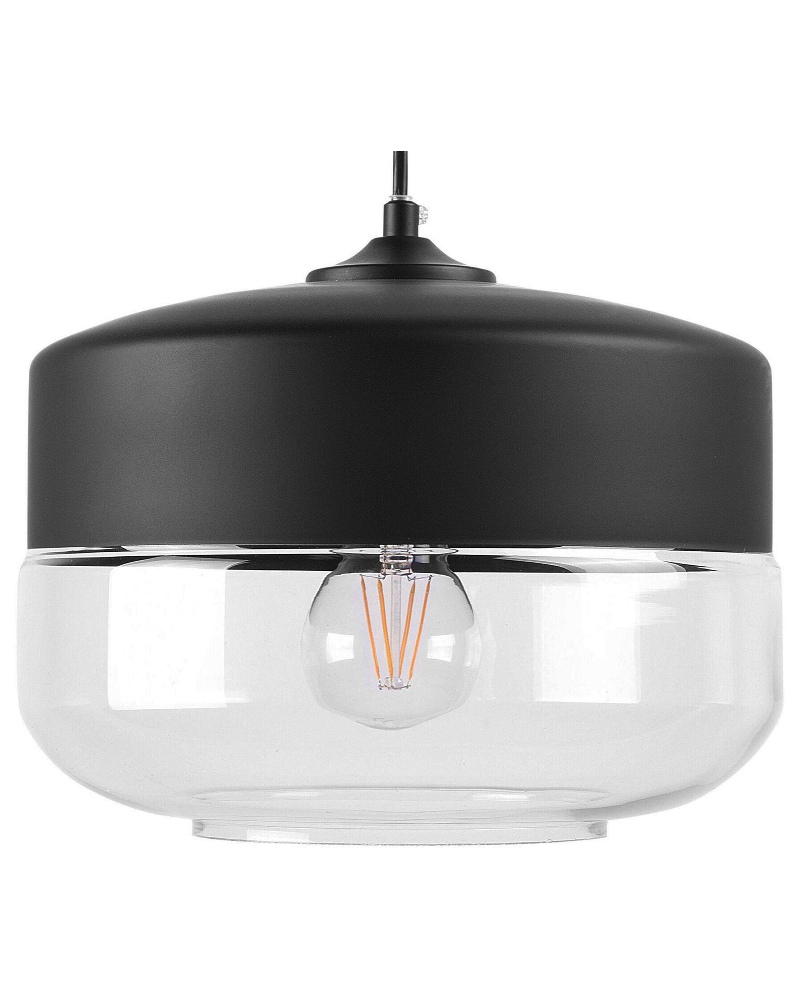 Beliani Lampe suspension en Verre Moderne MURRAY  