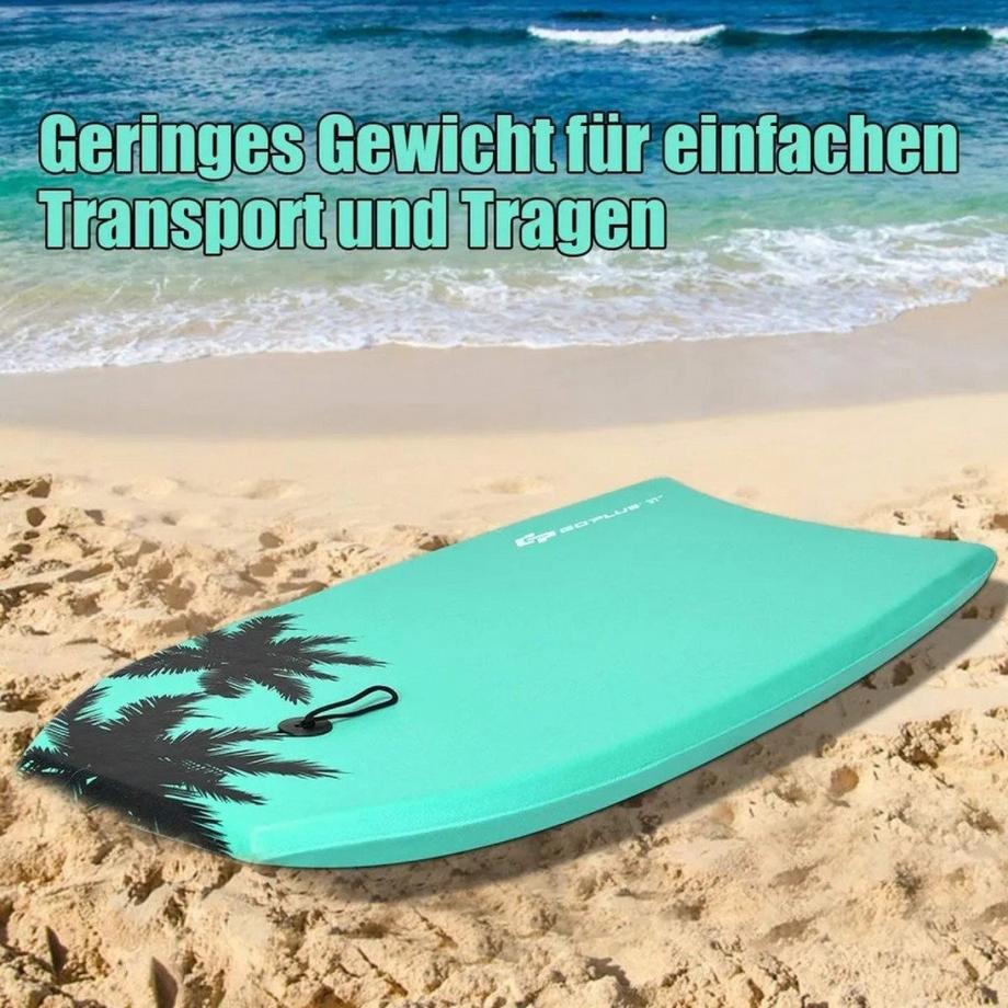 Bodyboard Surfboard Sup-Board Schwimmbrett Schwimmboard 94 x 47 x 5,5 cm Grün