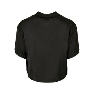 URBAN CLASSICS Chemise à Manches Courtes Viscose Satin Resort  