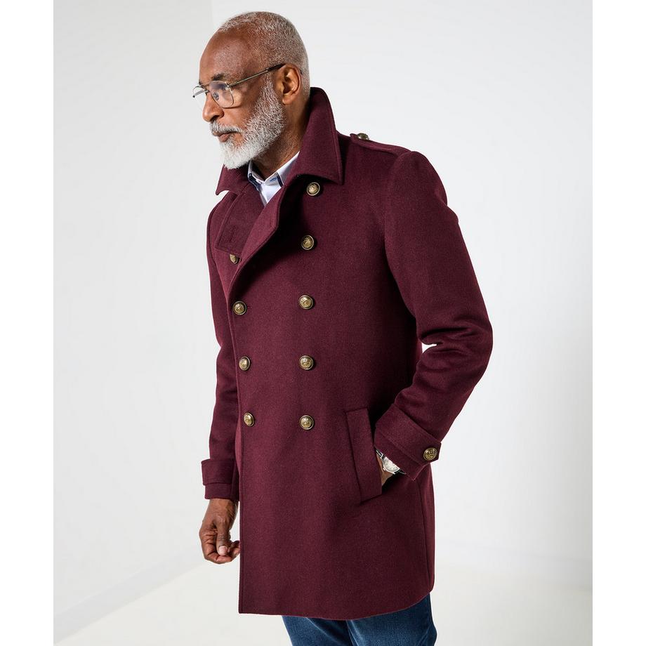 Joe Browns Cappotto militare doppiopetto con fodera a contrasto  