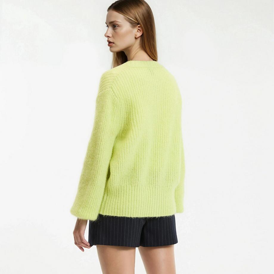 La Redoute Collections Signature Alpaka Wolle Cardigan  