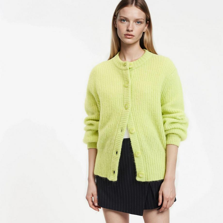 La Redoute Collections Signature Alpaka Wolle Cardigan  