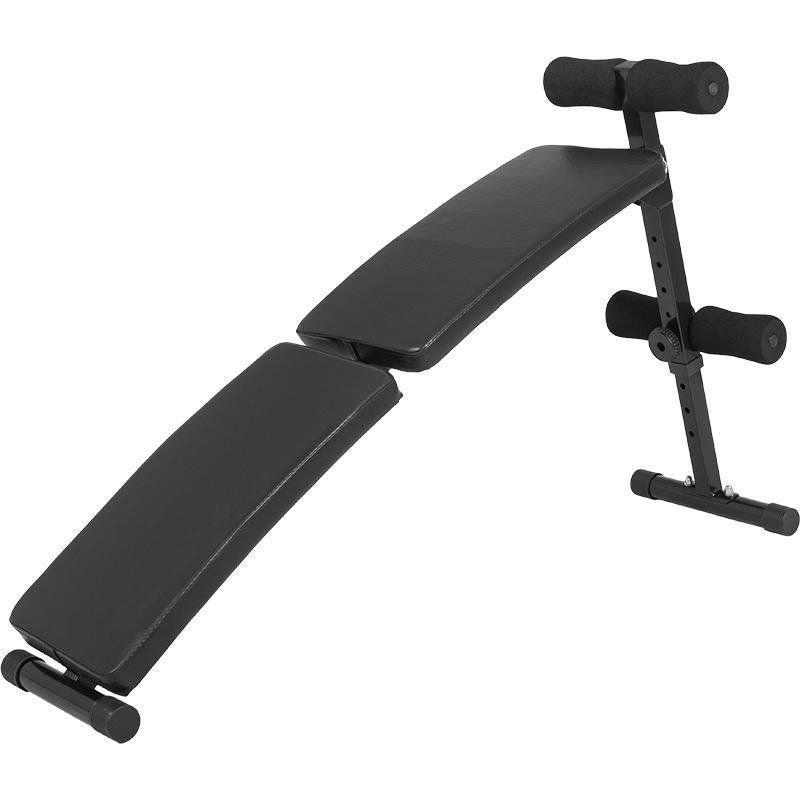 Gorilla Sports  BANC DE MUSCULATION PLIABLE NOIR | MUSCULATION 