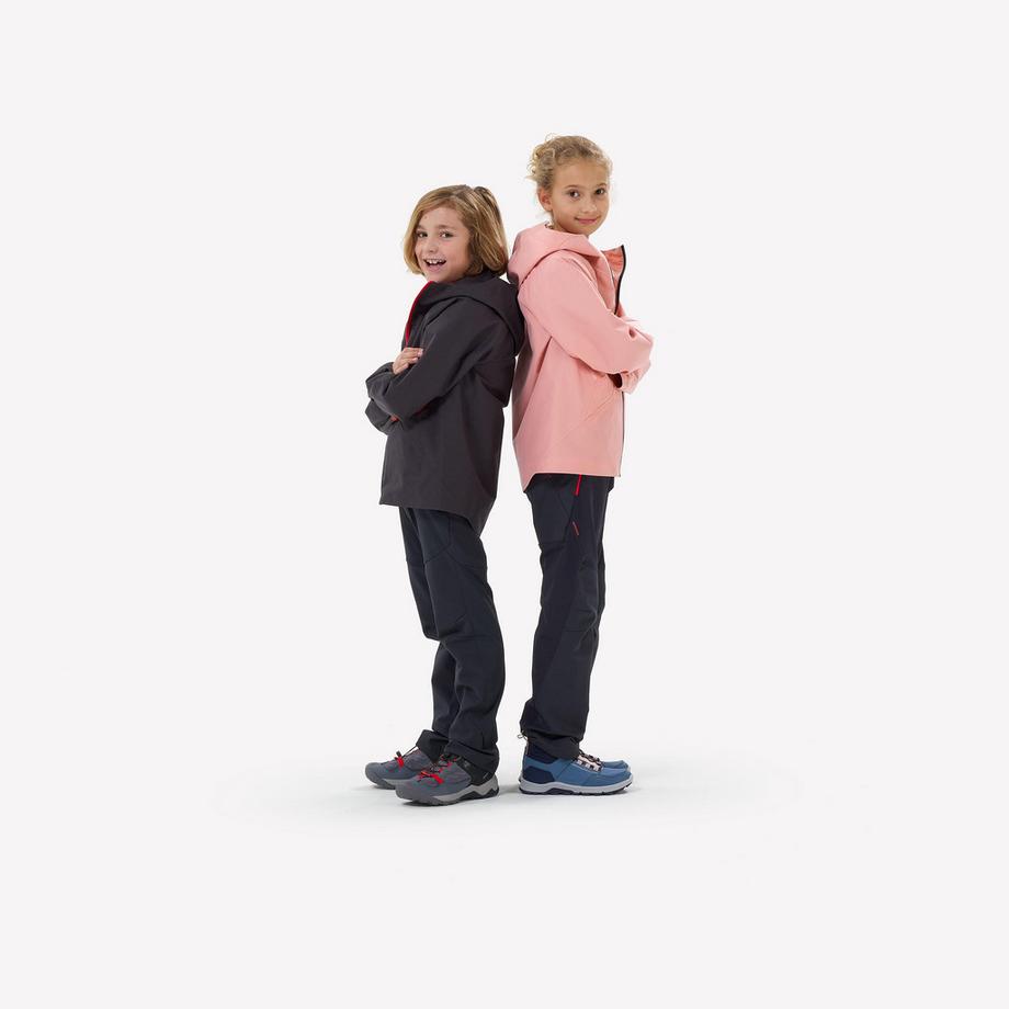QUECHUA  Pantaloni softshell bambino trekking poliammide 