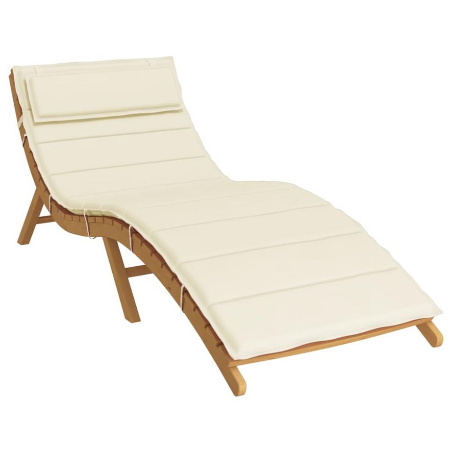 VidaXL Coussin de chaise longue tissu  