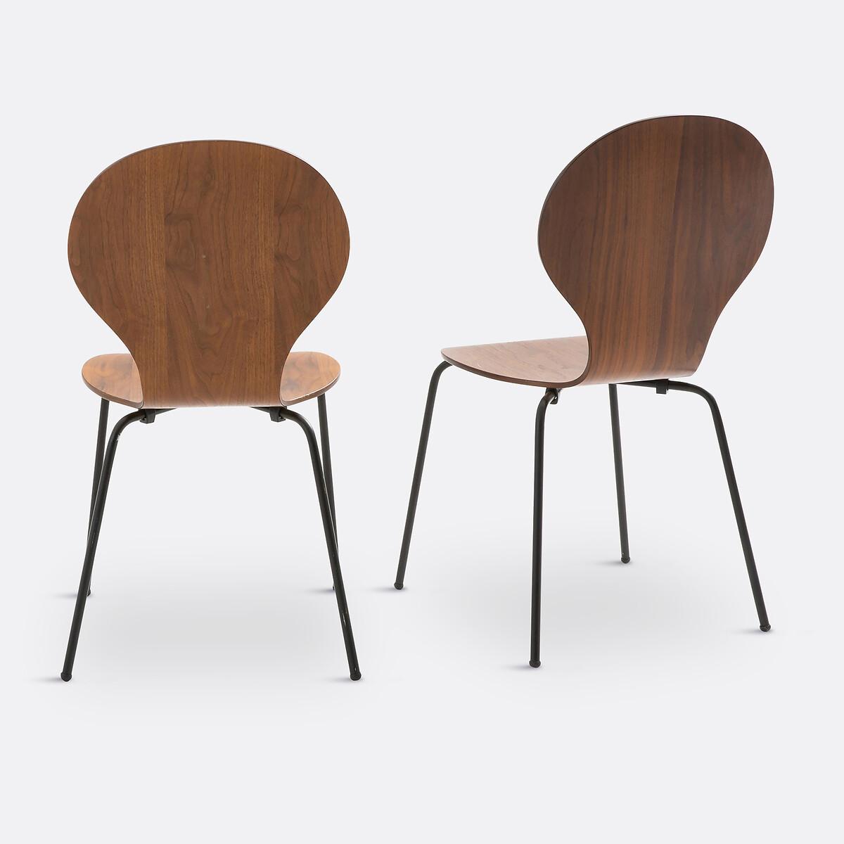 La Redoute Intérieurs Lot de 2 chaises empilables  