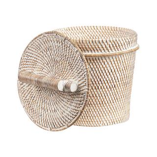 Beliani Korb en Rattan Boho BARUMUN  