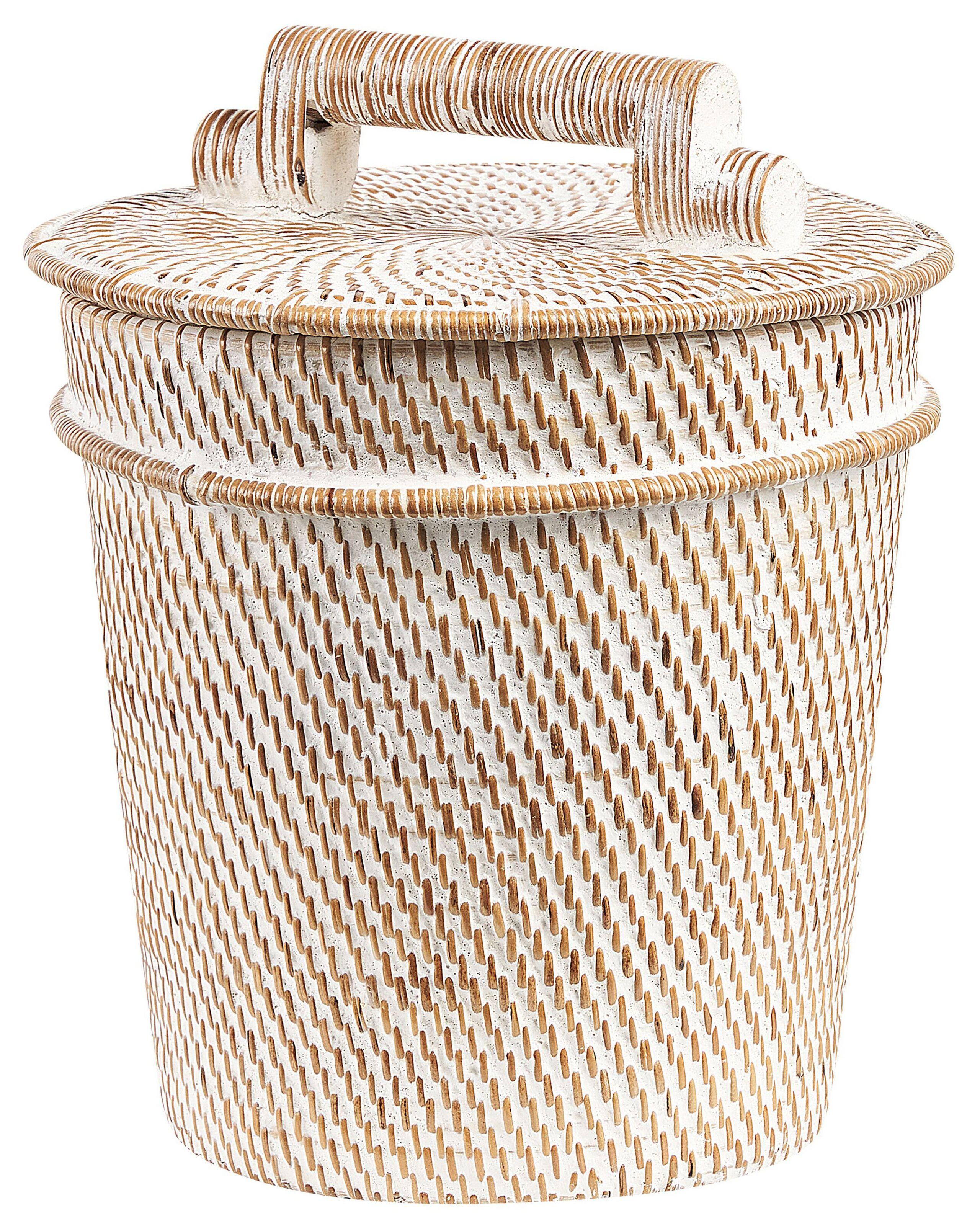 Beliani Korb en Rattan Boho BARUMUN  